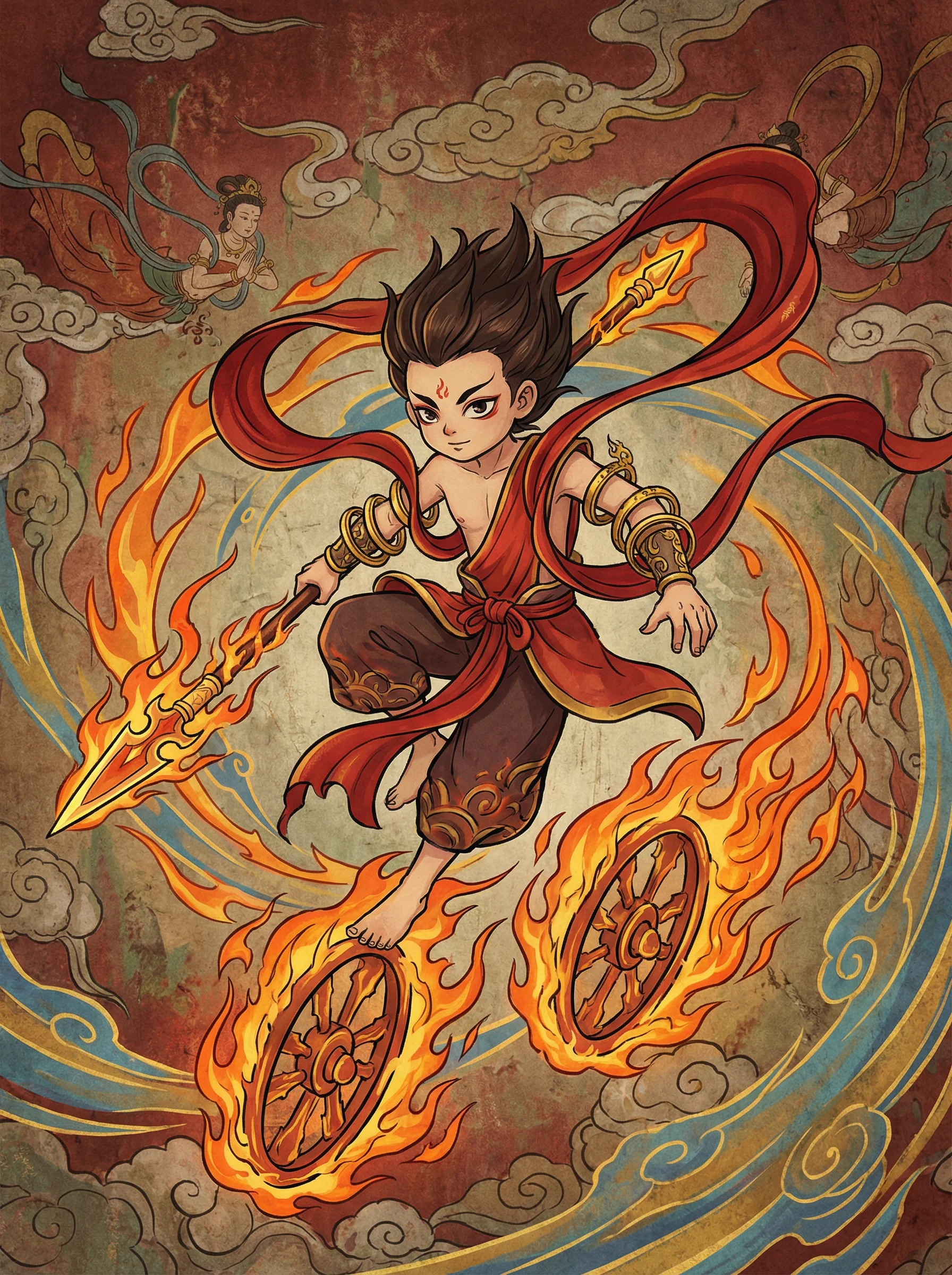 哪吒 - 中国的p站 封神榜阐教动漫角色